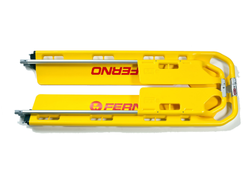 Picture of FERNO EXL SCOOP STRETCHER WITH 3 RESTRAINTS YELLOW