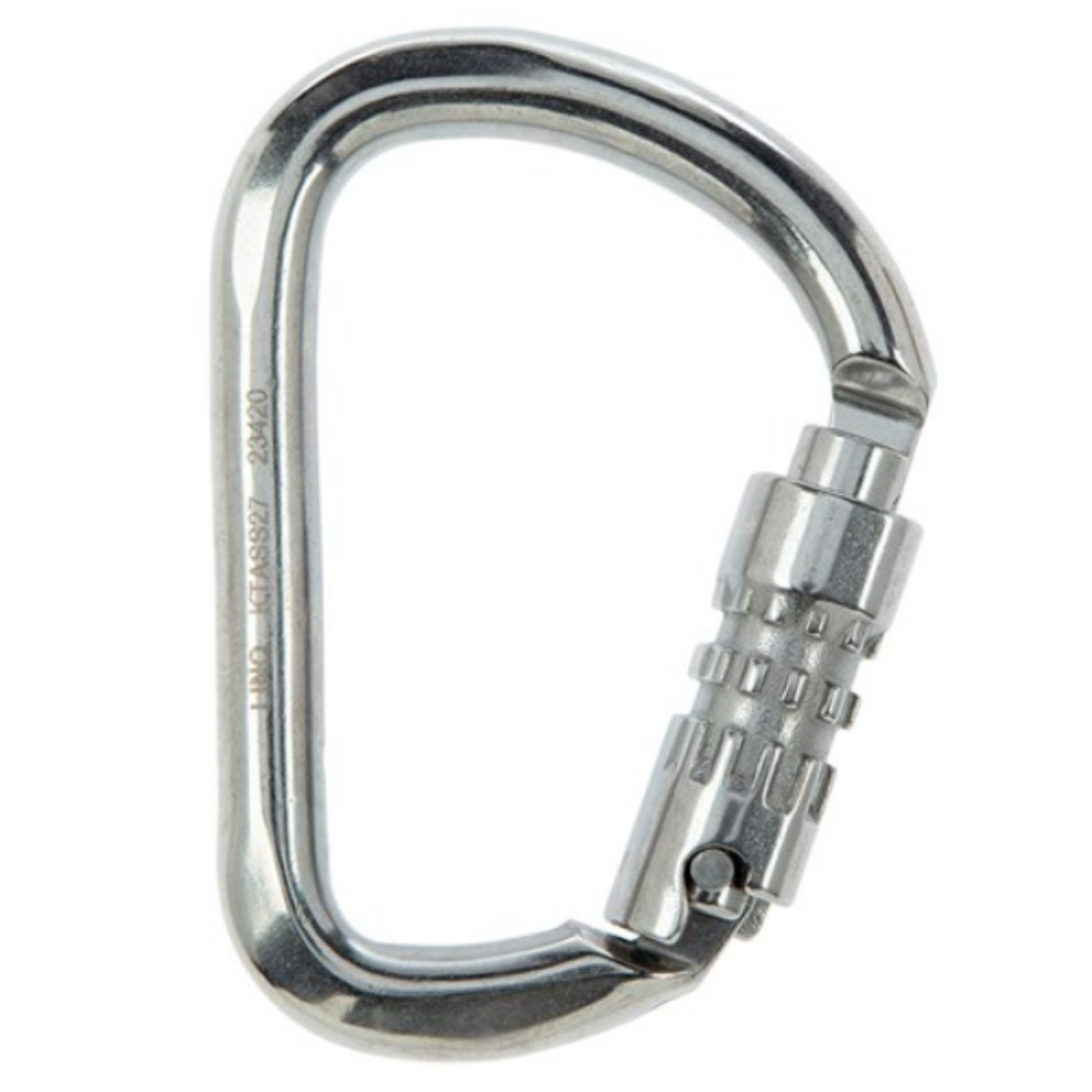 Picture of LINQ KARABINER - TRIPLE ACTION STAINLESS STEEL 27MM 50kN