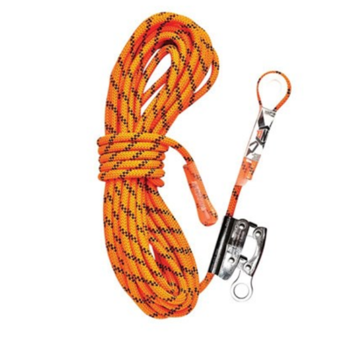 Picture of LINQ KERNMANTLE ROPE WITH THIMBLE EYE & ROPE GRAB 15M