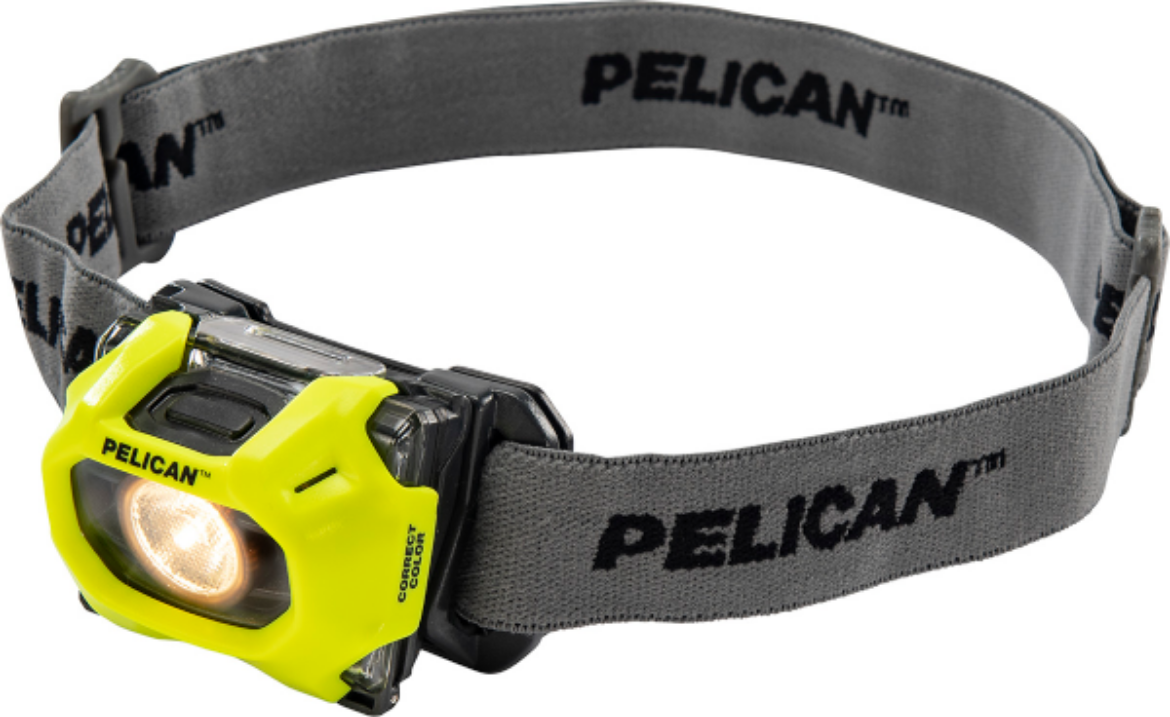 Picture of 2755 PELICAN PRO GEAR LED HEADLITE CORRECT COLOUR, IECEX YELLOW