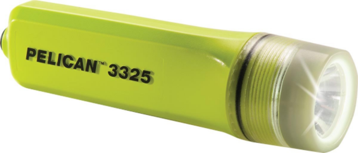 Picture of 3325C 3AA LED YELLOW SAFETY TORCH
