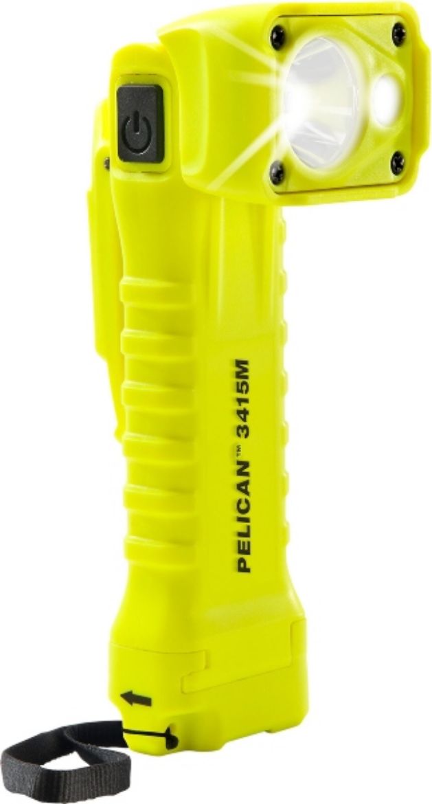 Picture of 3415M RA, 3AA, LED, C1/2/3 D1 IECEX IA, YELLOW SAFETY TORCH