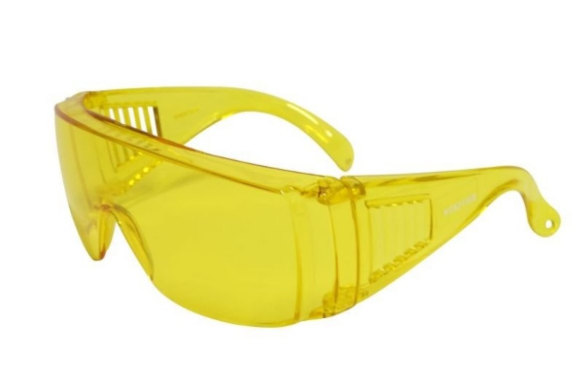 Picture of VISISPEC AMBER SAFETY GLASSES WITH ANTI-FOG