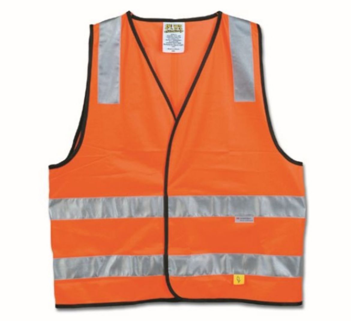 Picture of HI-VIS ORANGE SAFETY VEST - DAY/NIGHT USE - SMALL
