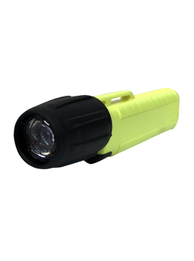 Picture of 514506 4AA LED TORCH SAFETY YELLOW - CLASS 1 DIV 2