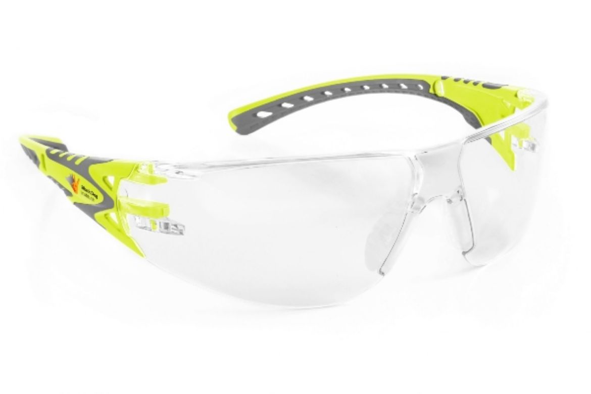 Picture of SAFETY SPECS, RILEY STREAM (ECO) EVO CLEAR BLACK DOG