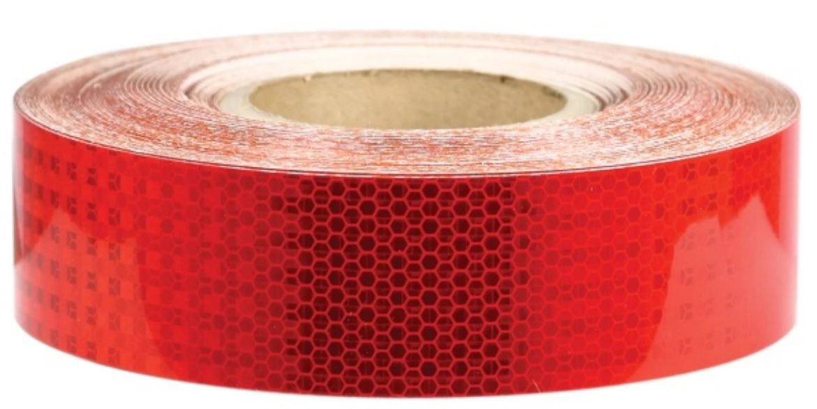 Picture of 50MM X 45.7M CLASS 1 REFLECTIVE TAPE - RED