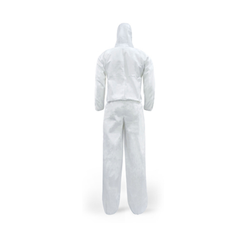 Picture of COVERALL TRIDENT® MICROPOROUS HST TYPE 5 / TYPE 6 WHITE. AVAILABLE IN SIZES S - 4XL