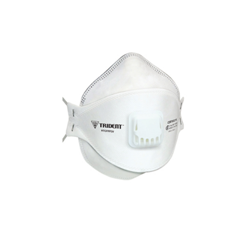Picture of RESPIRATOR TRIDENT® FLAT FOLD P2 VALVED