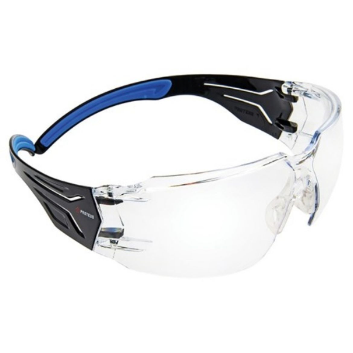 Picture of 9300 - PROTEUS 4 SAFETY GLASSES CLEAR LENS GLASSES SUPER FLEX ARMS