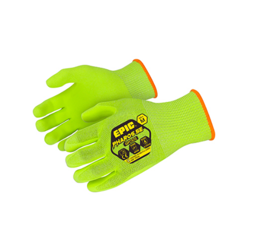 Picture of GLOVE EPIC® PHAROS CUT 5E HI VIS. AVAILABLE IN SIZES 7/8/9/10/11