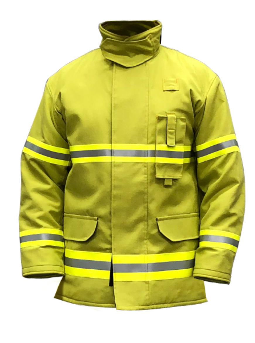 Picture of MSA BRISTOL BTECH TURNOUT NO BARRIER LIME (BT/P XR2LG) - JACKET