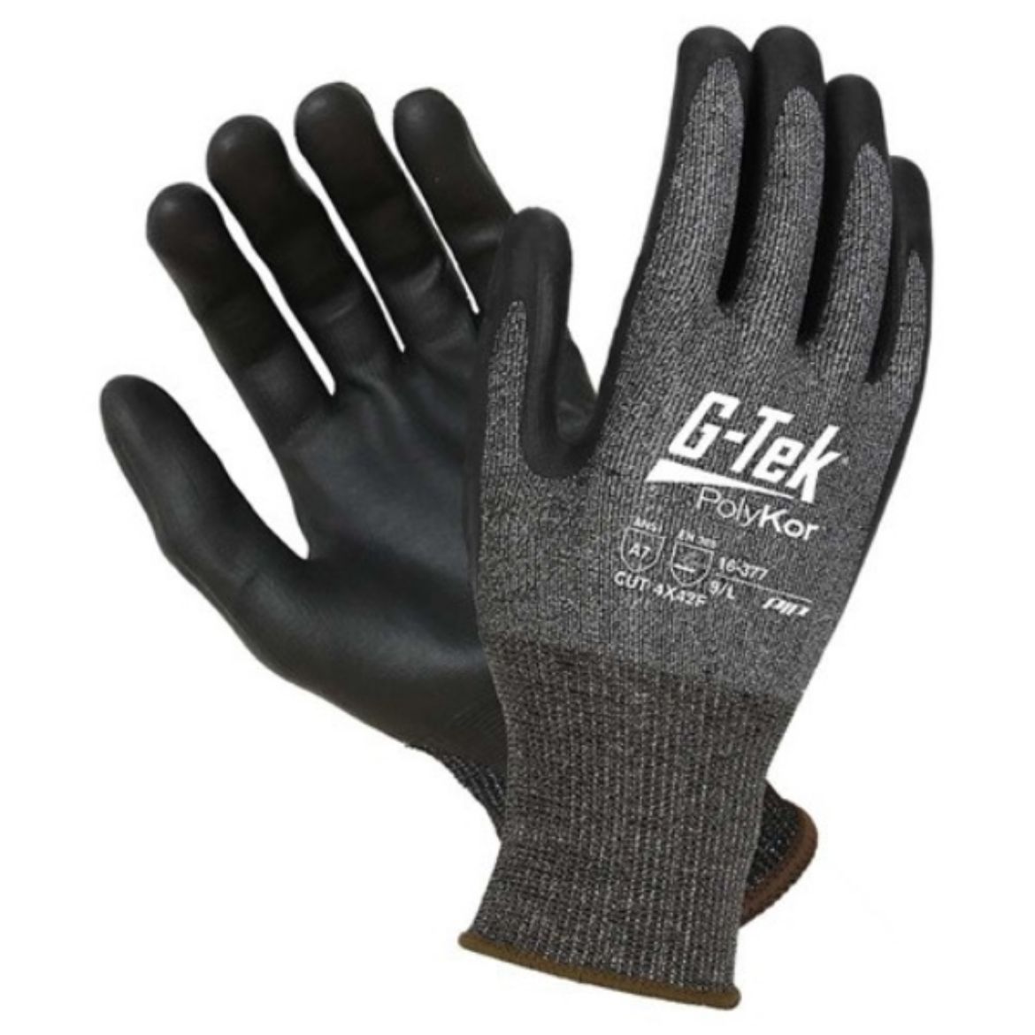 Picture of G-TEK POLYKOR X7 PLATINUM CUT F+ GLOVES. AVAILABLE IN SIZES 7 - 11.