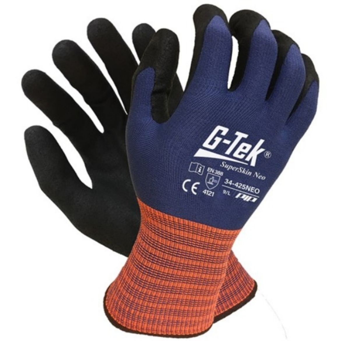 Picture of G-TEK (GUARDTEK) SUPERSKIN NEO GLOVES. MOQ - 12 PAIRS.  AVAILABLE IN SIZES 6 TO 12.