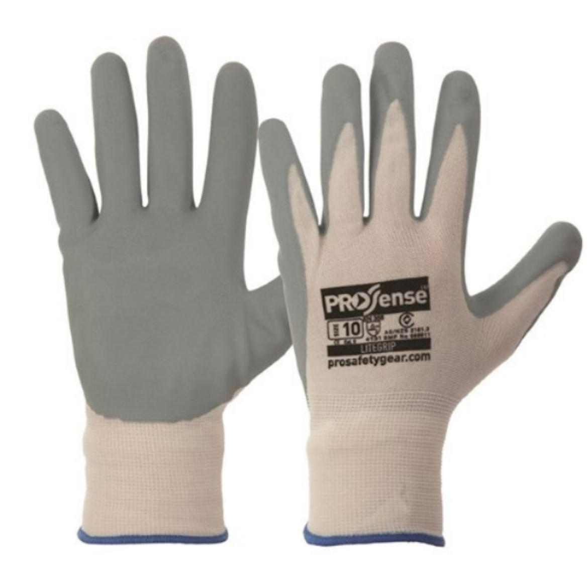 Picture of LITE-GRIP NITRILE FOAM ON NYLON LINER. AVAILABLE IN SIZES 7/8/9/10/11