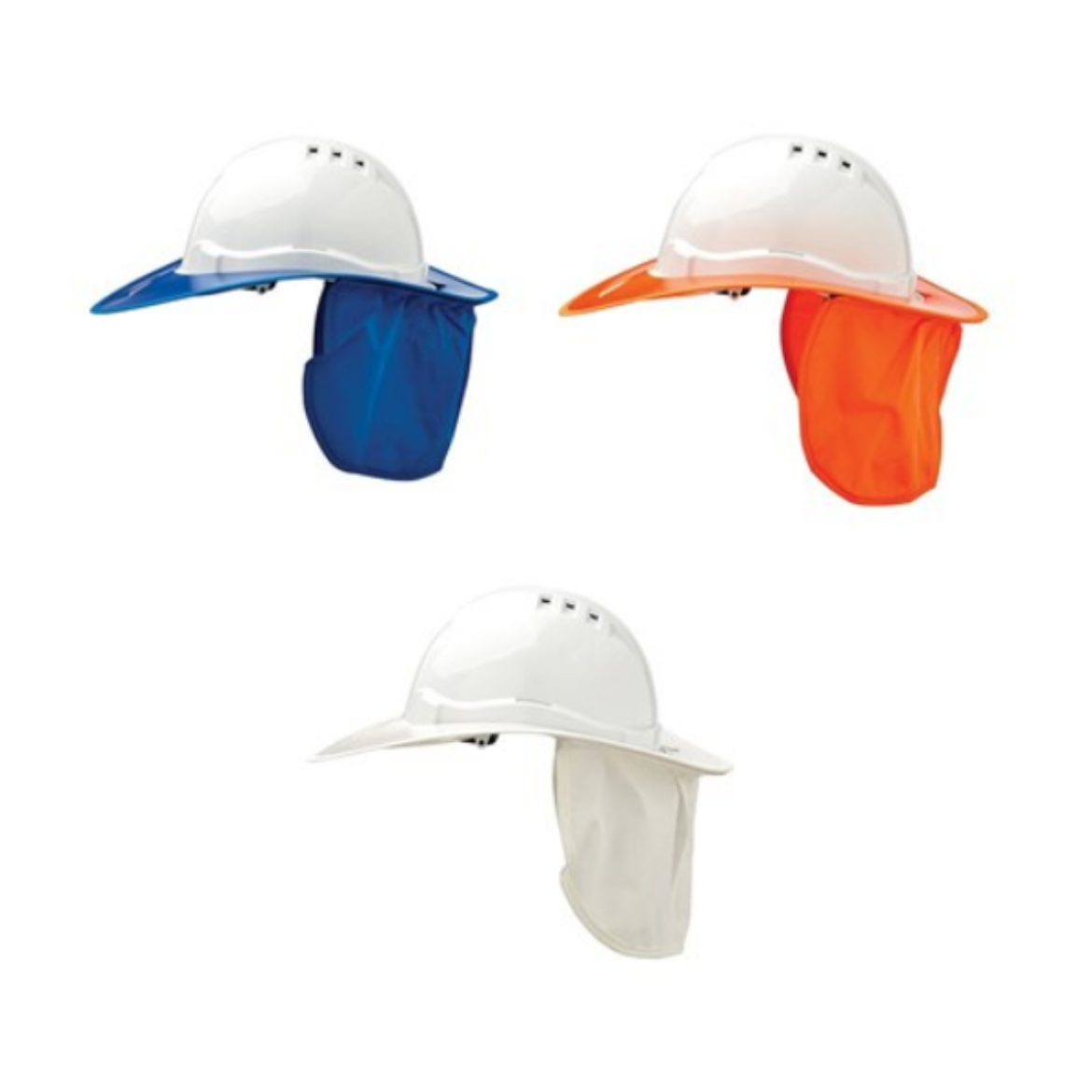 Picture of SHADE HALO V6 HARD HAT BRIM - PLASTIC. AVAILABLE IN BLUE, FLURO ORANGE, WHITE