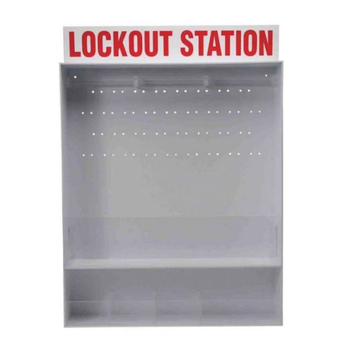 Picture of EXTRA-LARGE COMBINATION WALL MOUNT LOCKOUT - STATION ONLY