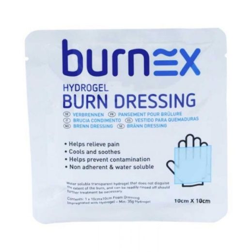 Picture of BURNEX BURN HYDROGEL DRESSING 10CM X 10CM