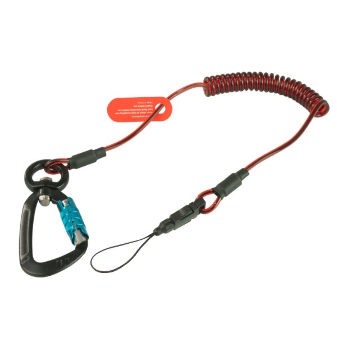 Picture of COIL E-TETHER WITH DUAL LOCKING CARABINER