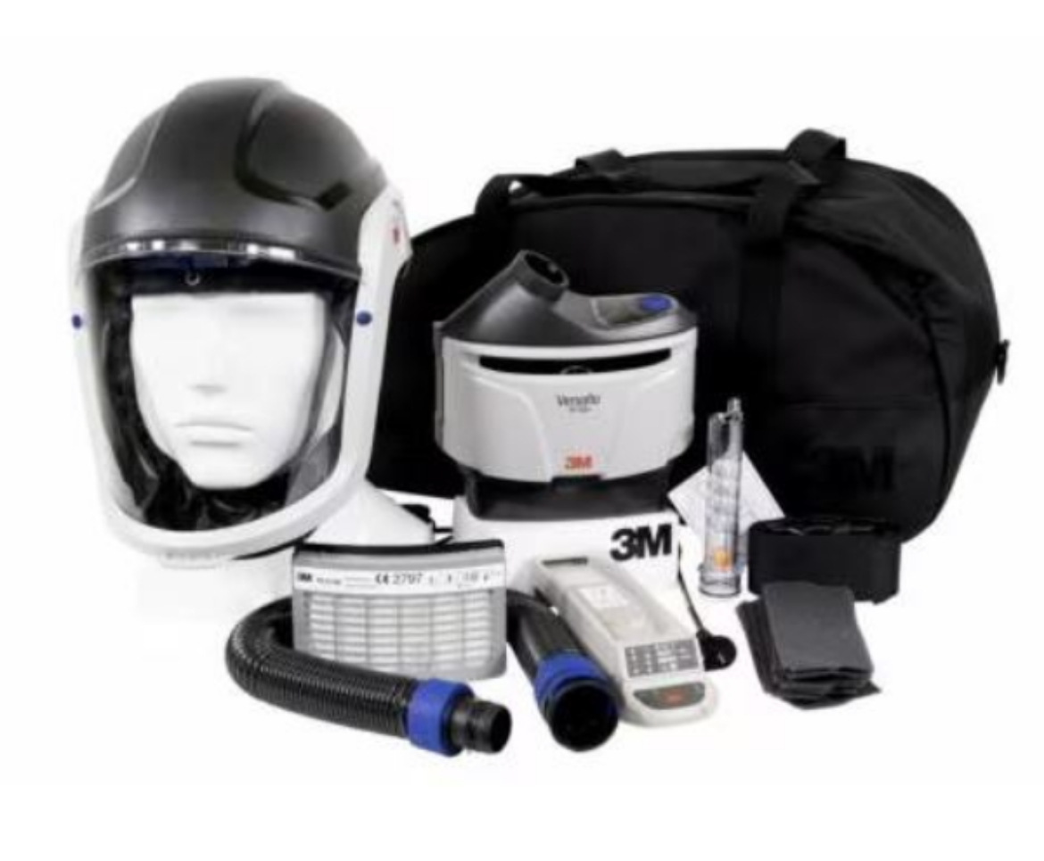 Picture of TR-300+ PAPR KIT C/W M-307C HELMET FLAME RES. F/SEAL C/W CHARGER AND P3 FILTER