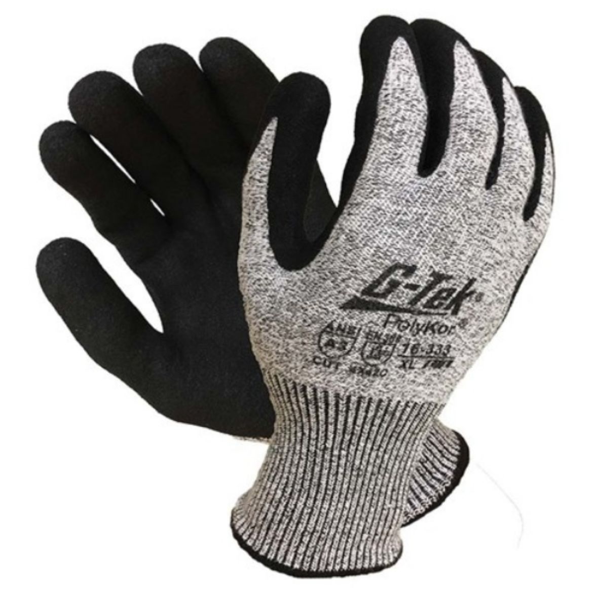 Picture of G-TEK POLYKOR CUT C GLOVES.  MOQ - 12 PAIRS.AVAILABLE IN SIZES 7 TO 11.