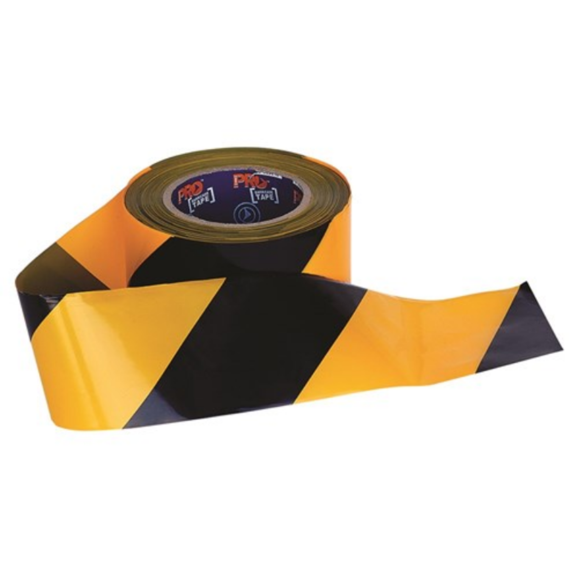 Picture of YELLOW/BLACK HAZARD TAPE - 100M X 75MM