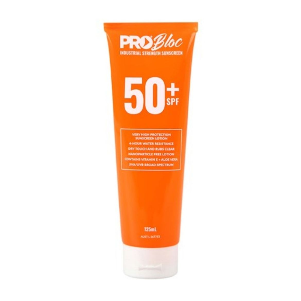 Picture of PRO-BLOC 50+ SUNSCREEN - 125ML TUBE