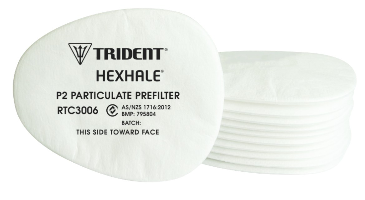 Picture of TRIDENT® HEXHALE® P2 PARTICULATE PREFILTER