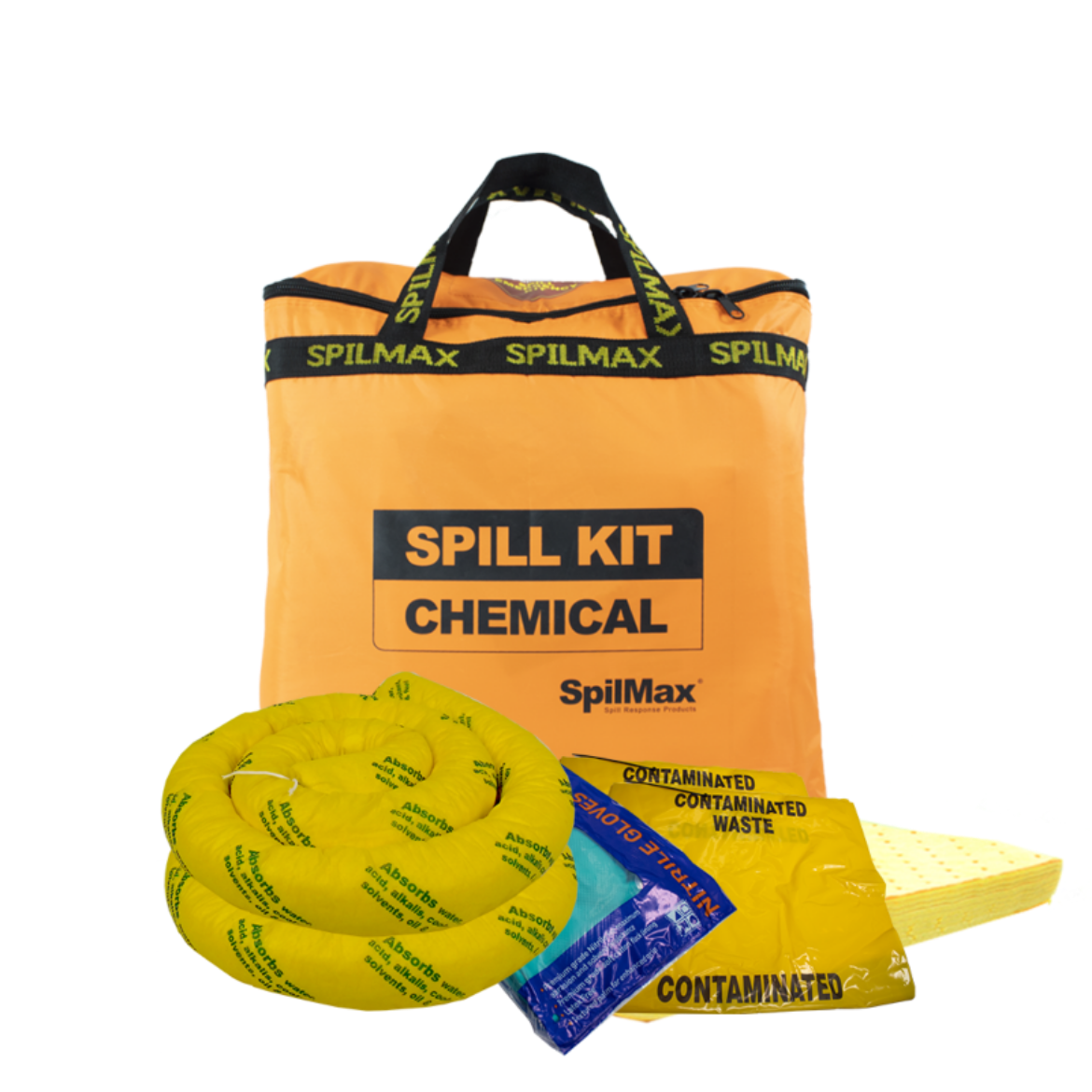 Picture of SPILMAX 50L ECONOMY VEHICLE SPILL KIT BAG - CHEMICAL