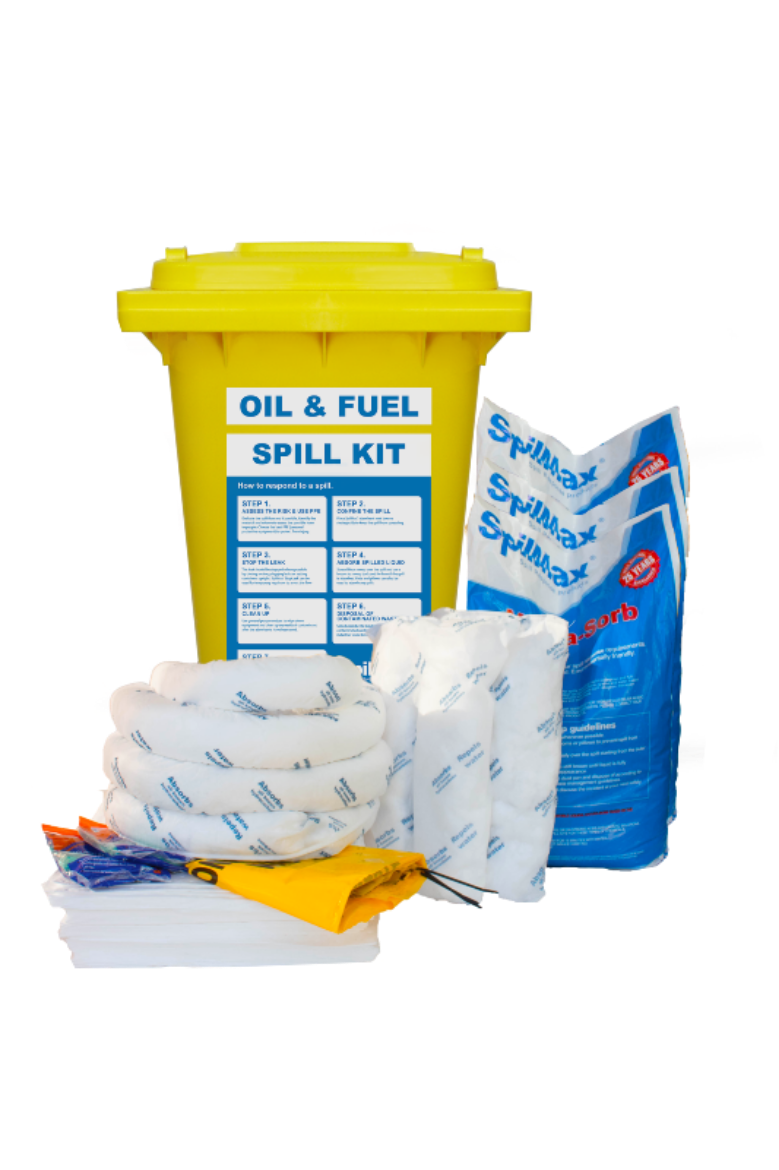 Picture of SPILMAX 240L ECONOMY WORKPLACE SPILL KIT - OIL & FUEL