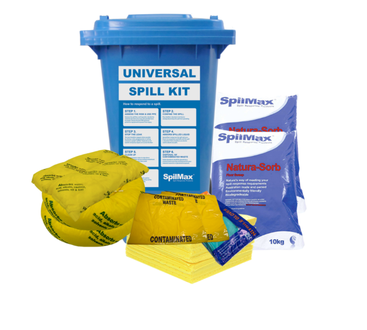 Picture of SPILMAX 140L ECONOMY WORKPLACE SPILL KIT - UNIVERSAL
