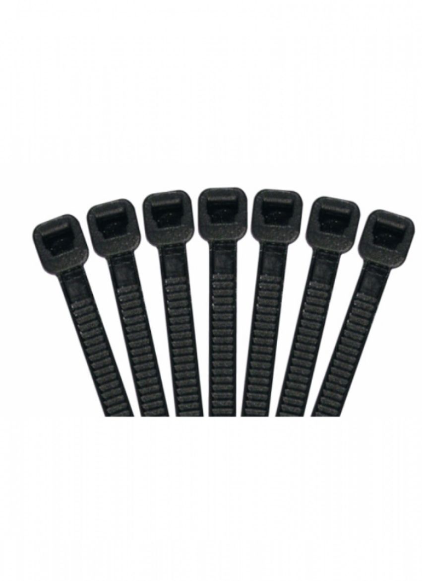 Picture of IMMEDIATE DUTY NYLON TIES, BLACK,  203MM X 3.2MM