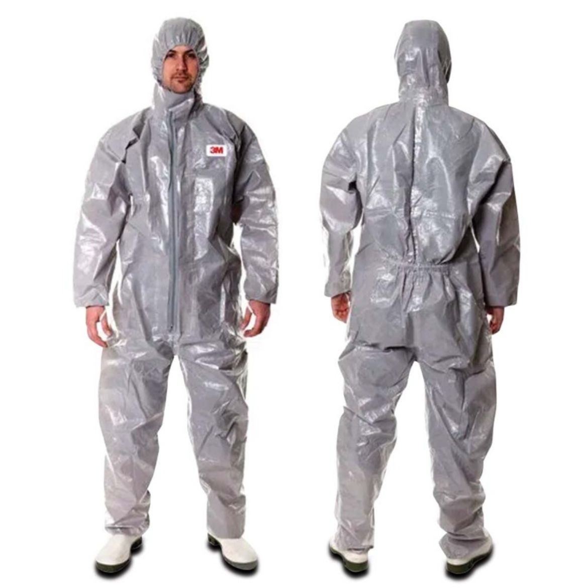 Picture of 4570 CHEMICAL PROTECTIVE COVERALL GREY TYPE 3/4/5/6 SIZE L