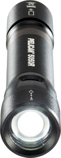 Picture of 5050R PELICAN FOCUS RECHARGEABLE TORCH, BLACK