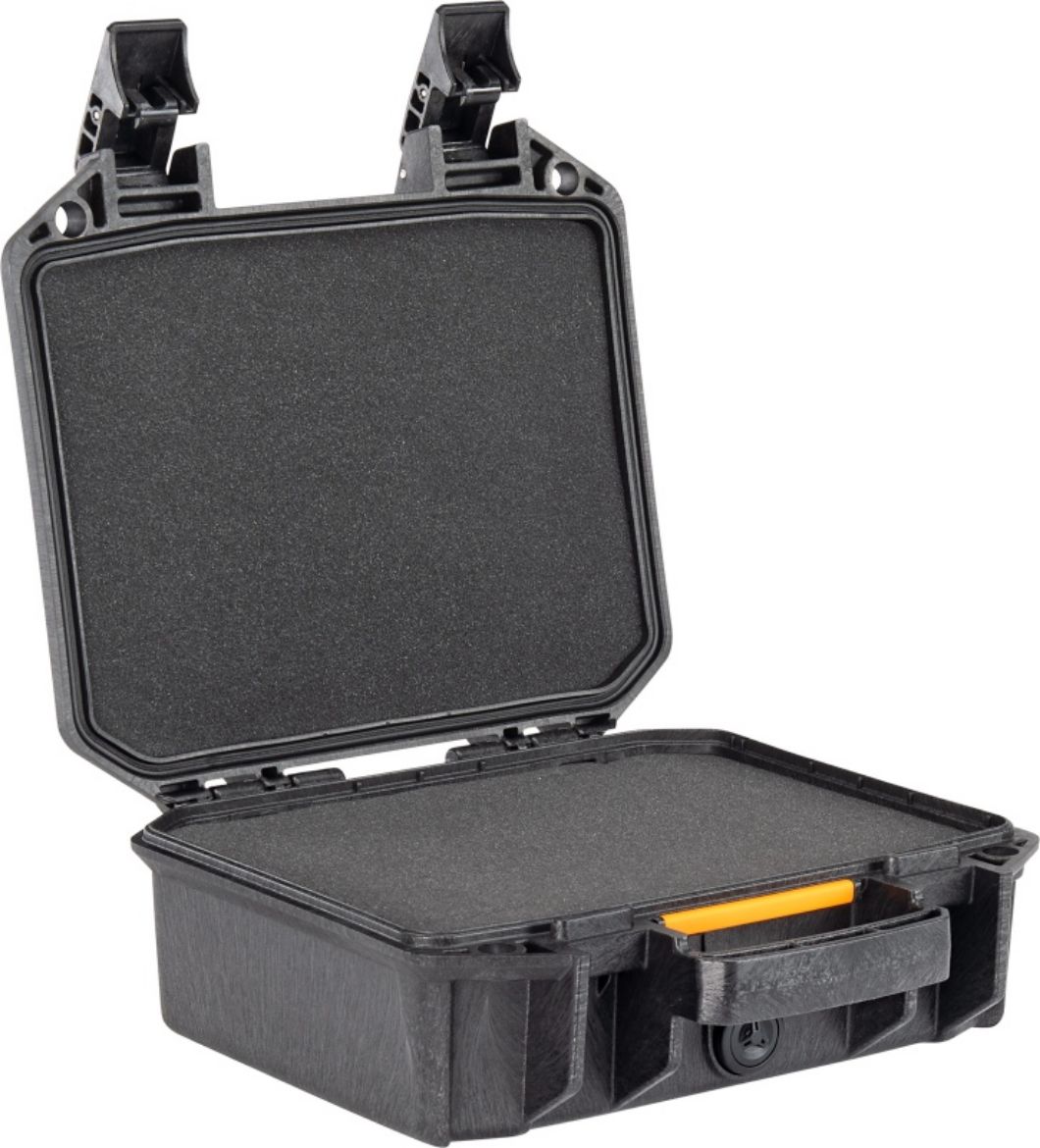 Picture of PELICAN V100C SMALL VAULT EQUIPMENT CASE WITH FOAM, BLACK