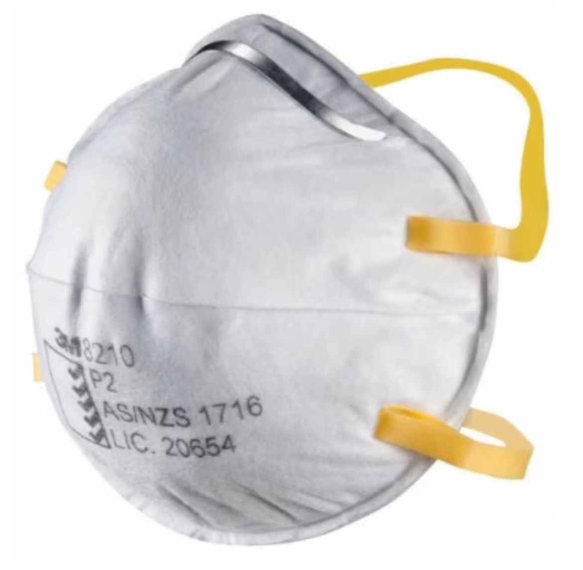 Picture of 8210 P2 CUPPED PARTICULATE RESPIRATOR