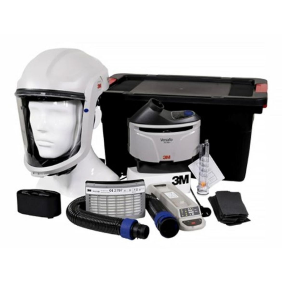 Picture of TR-300+ PAPR KIT COMES WITH M-207C FACESHIELD COMFORT FACESEAL, CHARGER AND P3 FILTER