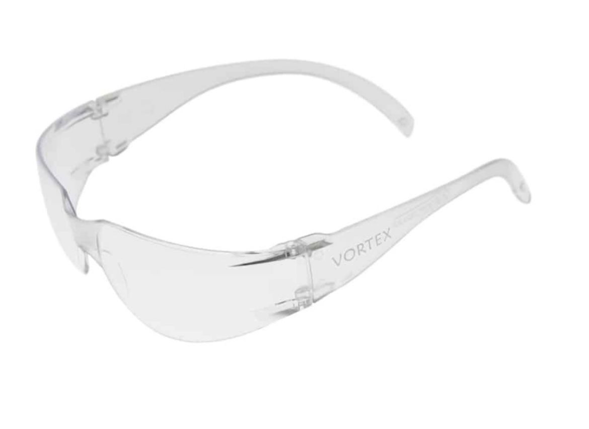 Picture of VORTEX CLEAR FRAME CLEAR ANTI-FOG ANTI-SCRATCH LENS SAFETY GLASSES