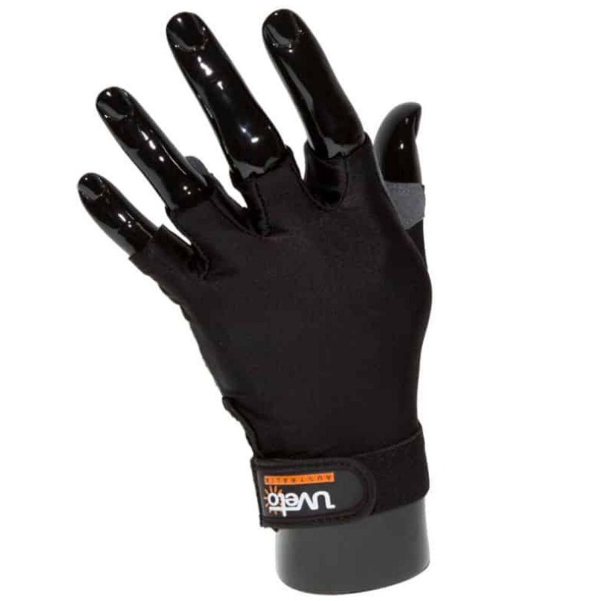 Picture of SUN SAFE GLOVES LARGE BLACK