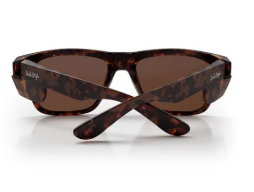 Picture of FUSIONS MATTE TORT FRAME BROWN POLARISED LENS