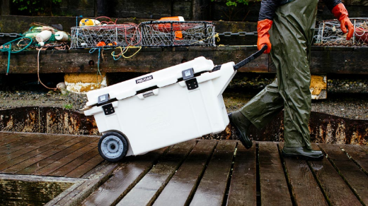 Picture of ELITE COOLER WHEELED 76 LITRE RM WHITE