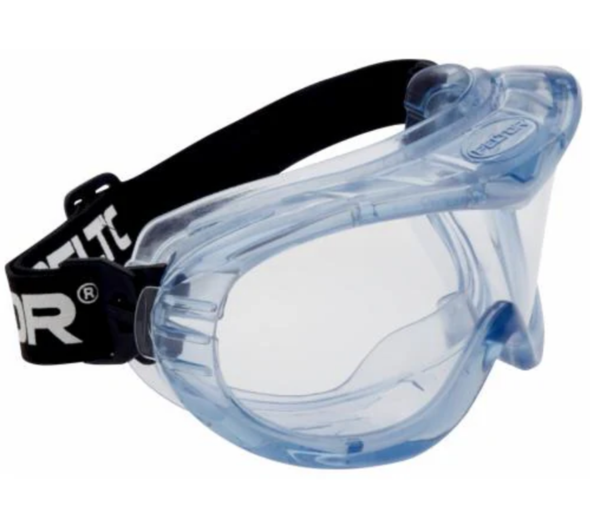 Picture of 40170-00000 FAHRENHEIT SPLASH WITH INDIRECT VENTING SOFT CLEAR PVC FRAME/CLEAR ANTI-FOG LENS