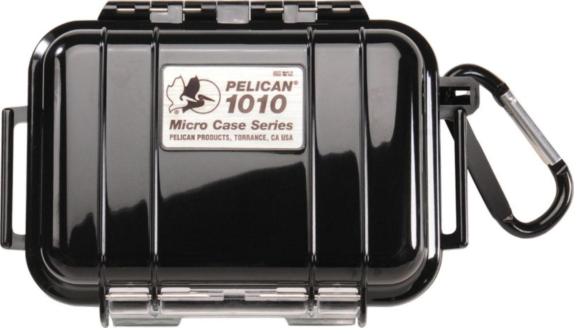 Picture of # 1010 MICRO CASE - BLACK WITH BLACK