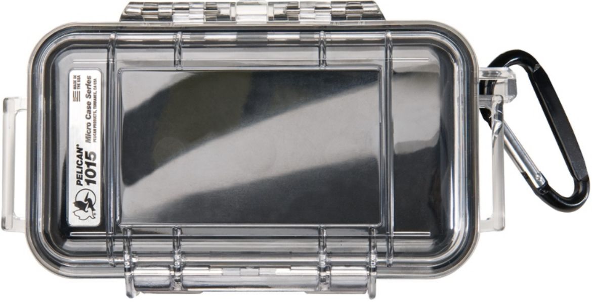 Picture of # 1015 MICRO CASE - CLEAR WITH BLACK