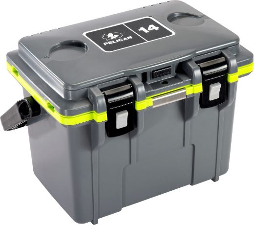 Picture of ELITE COOLER 13 LITRE IM DARK GREY/ELECTRIC GREEN