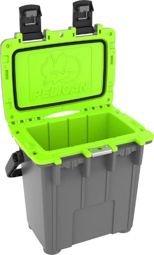 Picture of ELITE COOLER 19 LITRE IM DARK GREY/ELECTRIC GREEN