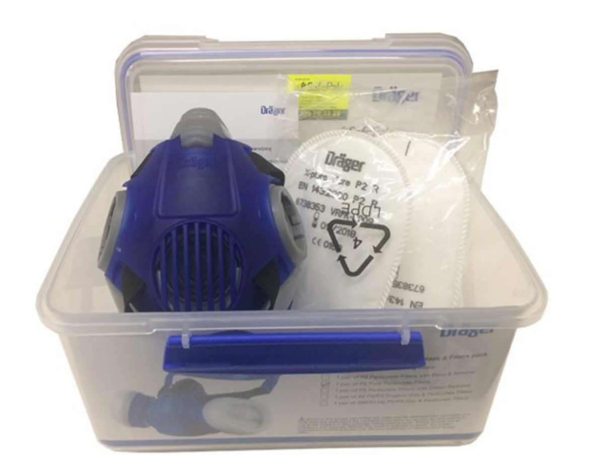 Picture of 3504038 - X-PLORE 3500 HALF FACE RESPIRATOR SMALL WITH P2 PURE KIT