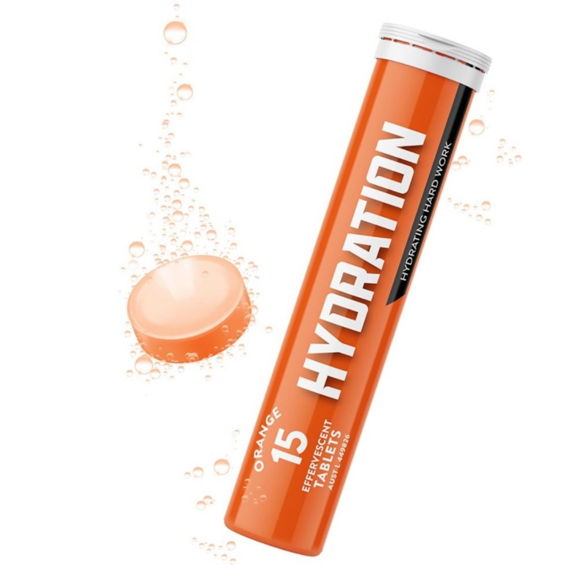 Picture of THORZT HYDRATION EFFERVESCENT TABLETS ORANGE