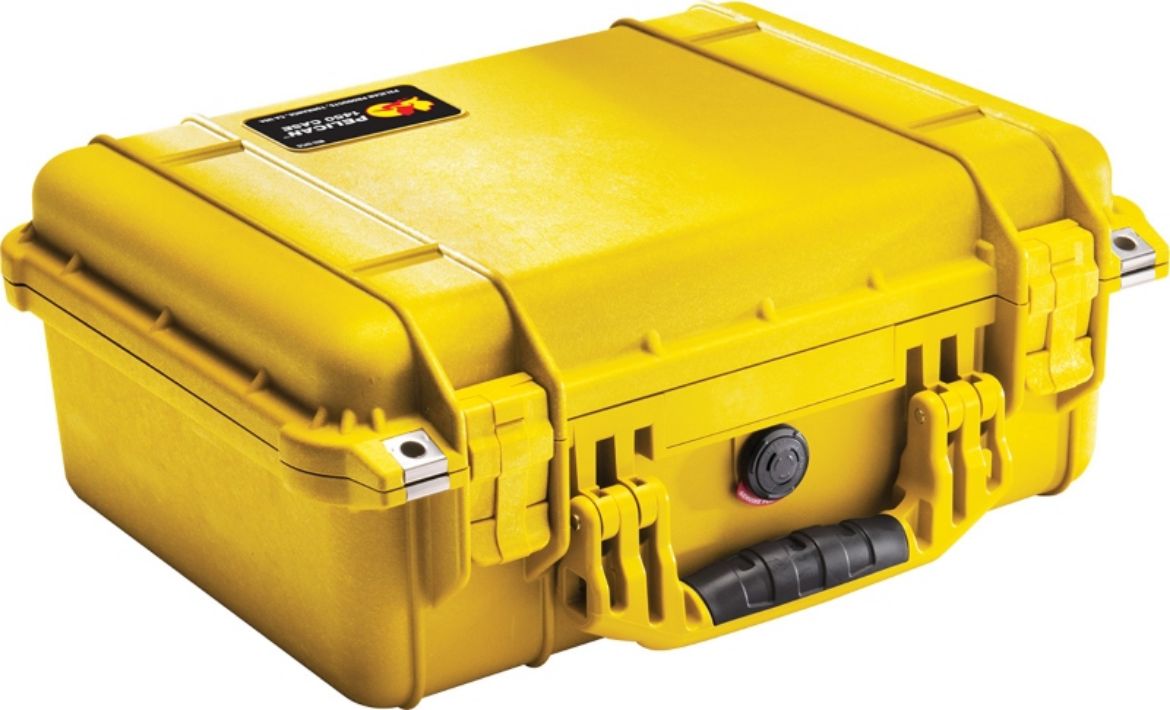 Picture of # 1450 PELICAN CASE NO FOAM - YELLOW