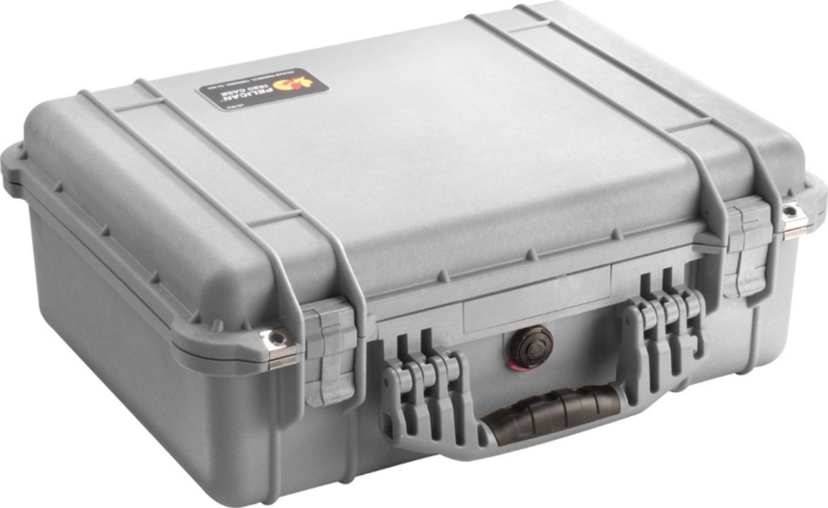 Picture of # 1520 PELICAN CASE NO FOAM - SILVER